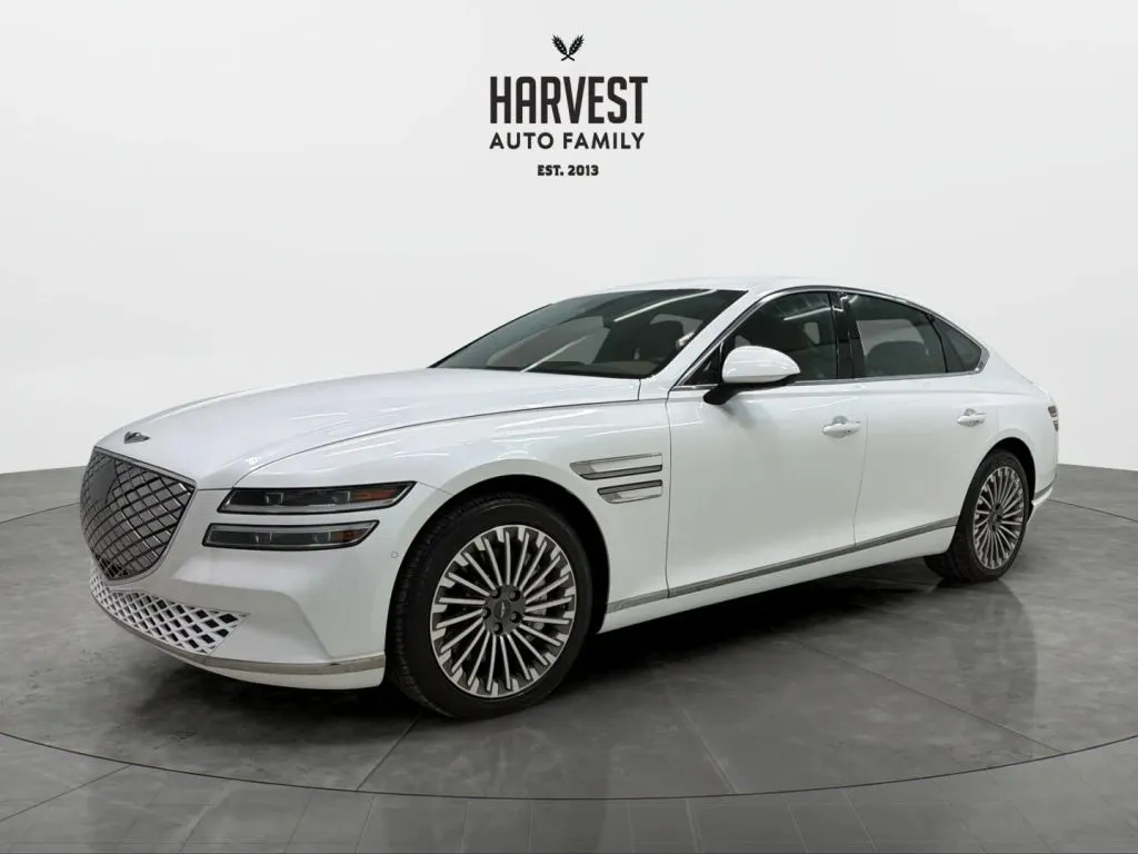 White 2024 Genesis Electrified G80 Prestige for sale in Wahoo, NE