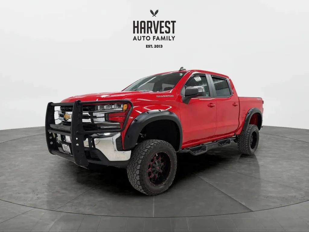 Red 2022 Chevrolet Silverado 1500 Limited Crew Cab LT Pickup 4D 5 3/4 ft for sale in Wahoo, NE