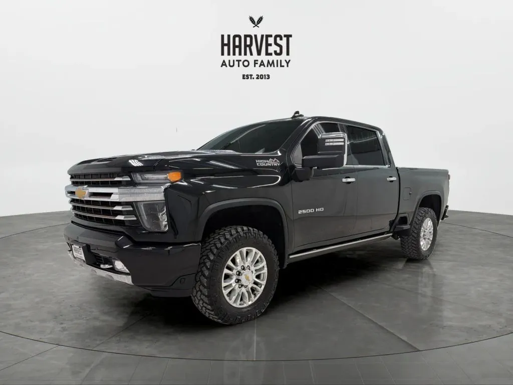 Black 2022 Chevrolet Silverado 2500 HD Crew Cab High Country Pickup 4D 6 1/2 ft for sale in Wahoo, NE