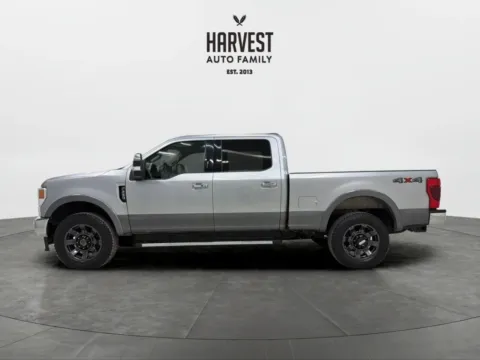 Photos of 2021 Ford F250 Super Duty Crew Cab Lariat Pickup 4D 6 3/4 ft for sale in Wahoo, NE at Harvest Auto Family