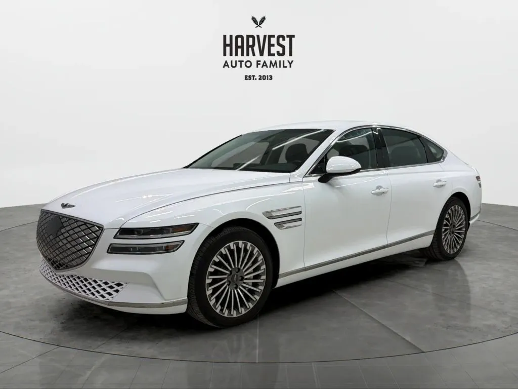 White 2024 Genesis Electrified G80 Advanced Sedan 4D for sale in Wahoo, NE