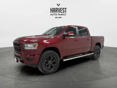 Red 2019 Ram 1500 Crew Cab Big Horn Pickup 4D 5 1/2 ft for sale in Wahoo, NE