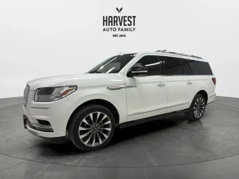 White 2021 Lincoln Navigator L Reserve Sport Utility 4D for sale in Wahoo, NE