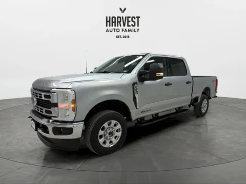 Silver 2024 Ford F250 Super Duty Crew Cab XLT Pickup 4D 6 3/4 ft for sale in Wahoo, NE