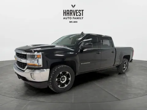 Black 2018 Chevrolet Silverado 1500 Crew Cab LT Pickup 4D 5 3/4 ft for sale in Wahoo, NE