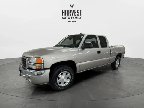 Silver 2005 GMC Sierra 1500 Extended Cab SLE Pickup 4D 6 1/2 ft for sale in Wahoo, NE