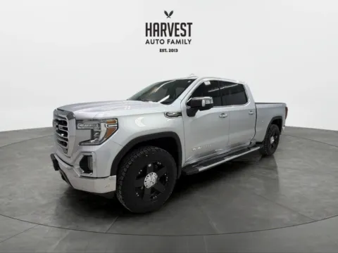 Silver 2019 GMC Sierra 1500 Crew Cab SLT Pickup 4D 6 1/2 ft for sale in Wahoo, NE