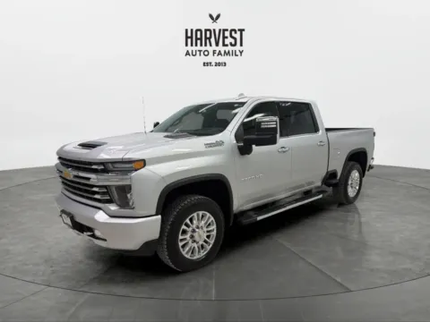 Silver 2023 Chevrolet Silverado 2500 HD Crew Cab High Country Pickup 4D 6 1/2 ft for sale in Wahoo, NE