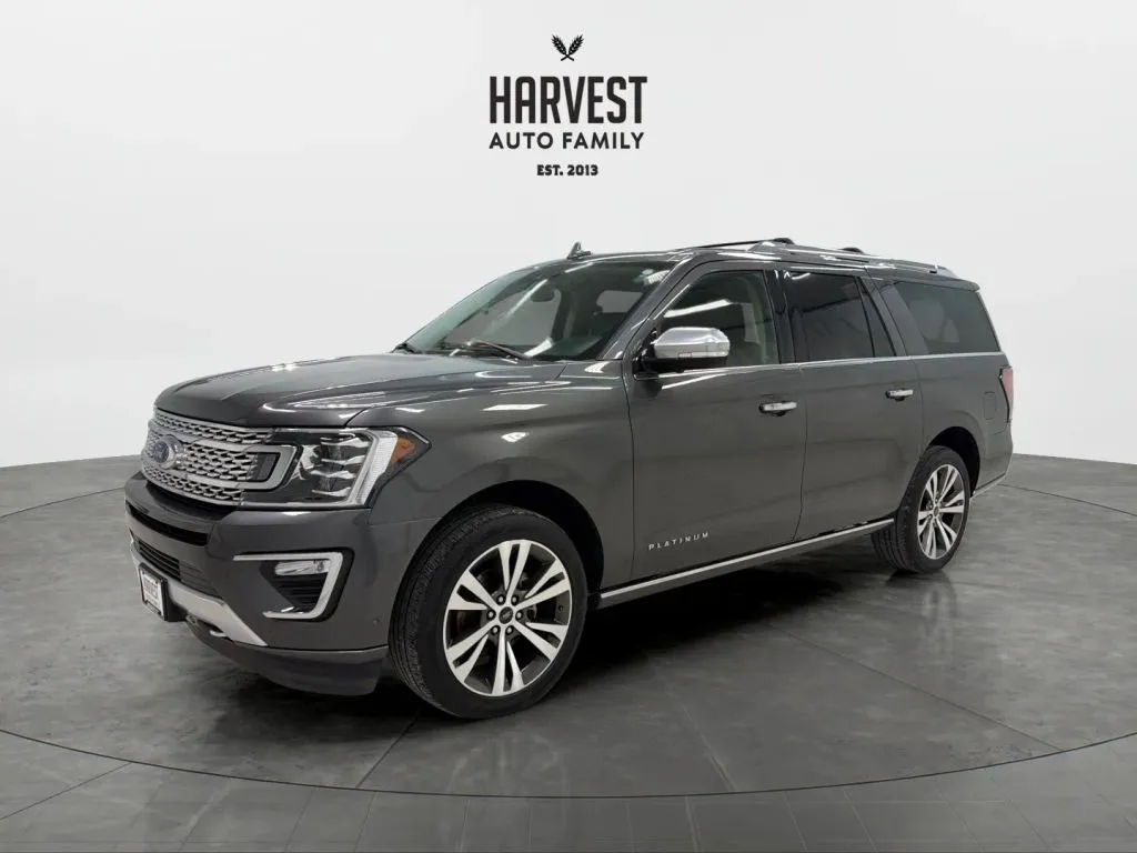 Gray 2021 Ford Expedition MAX Platinum Sport Utility 4D for sale in Wahoo, NE