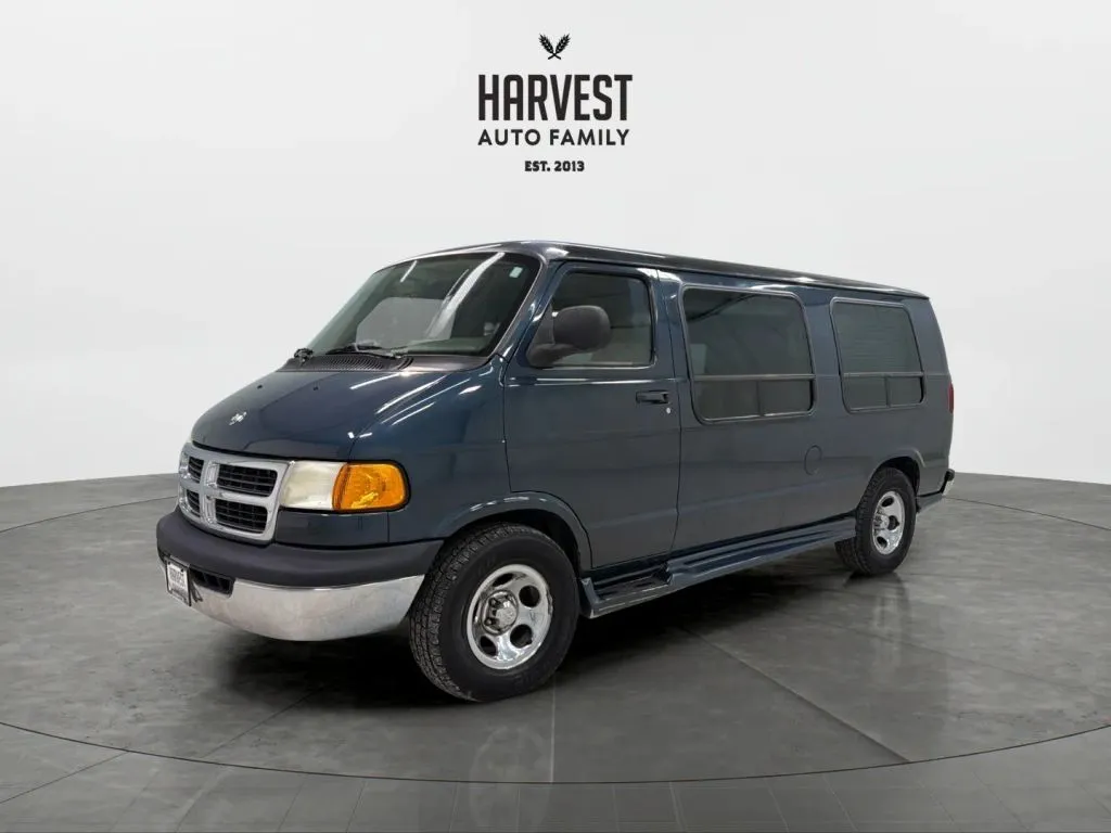 Blue 2003 Dodge Ram Van 1500 Extended Van 3D for sale in Wahoo, NE