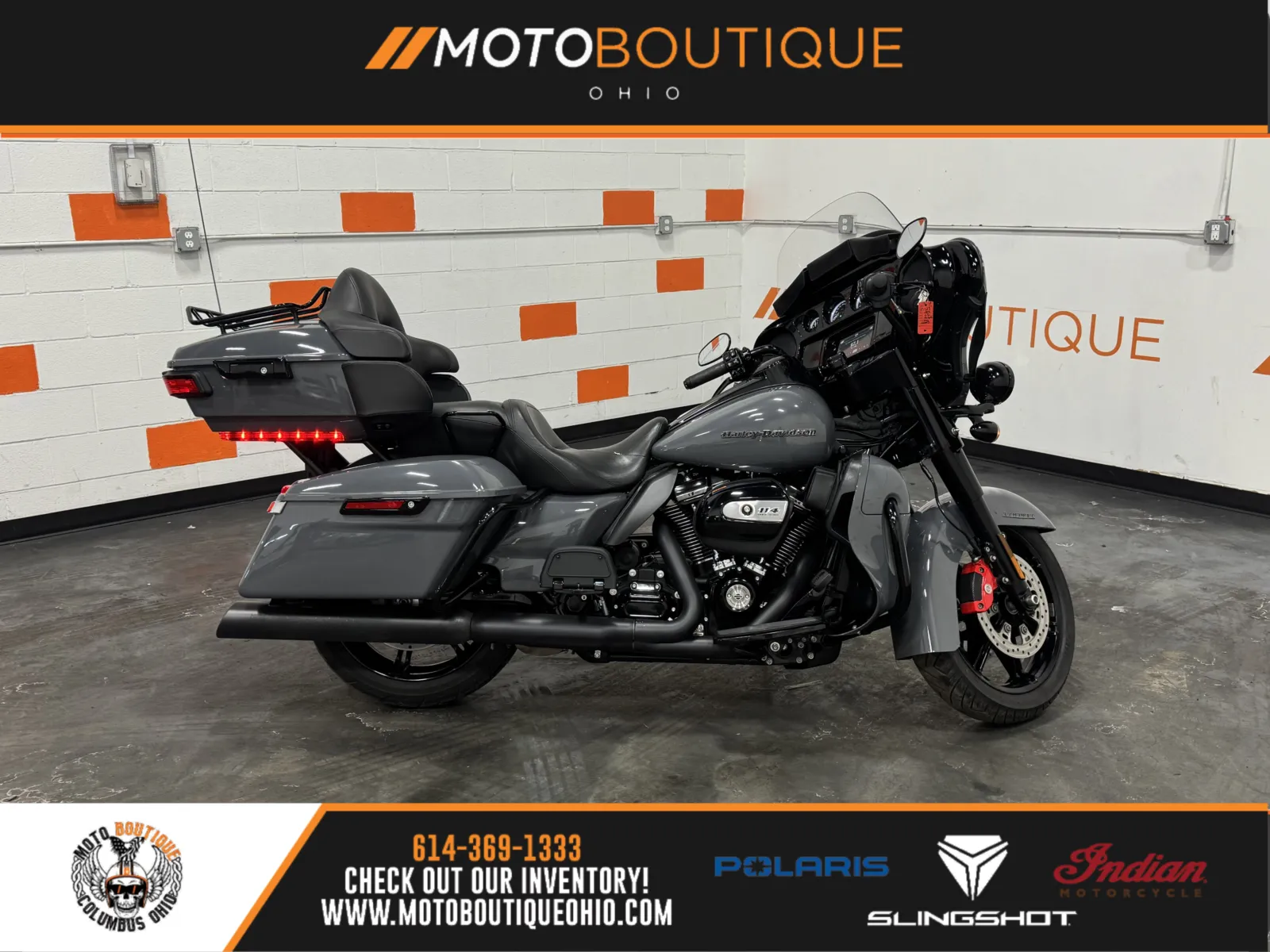 Gray 2022 HARLEY DAVIDSON ULTRA LIMITED FLHTK for sale in Columbus, OH