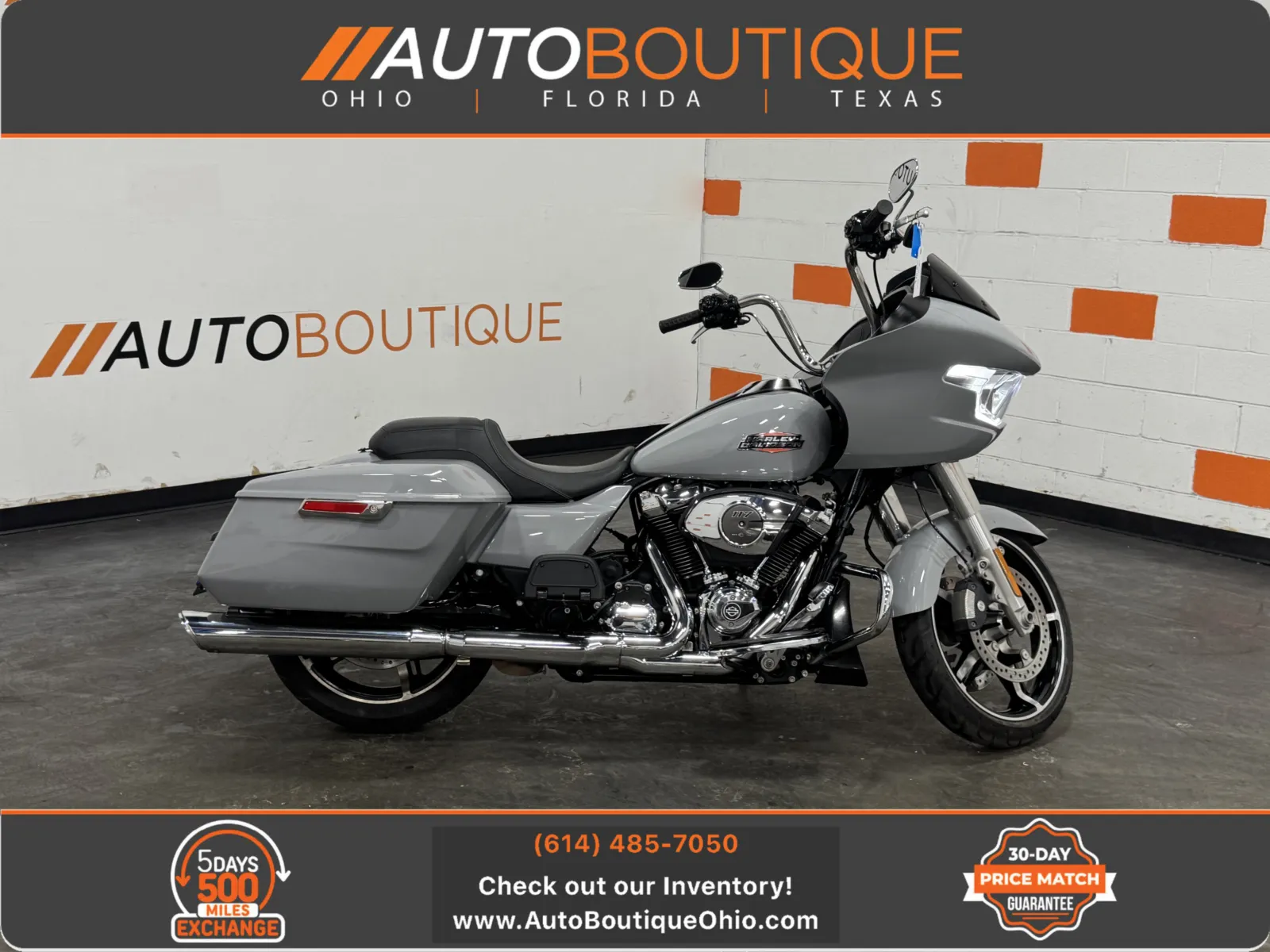 Gray 2024 HARLEY DAVIDSON ROAD GLIDE FLTRX for sale in Columbus, OH