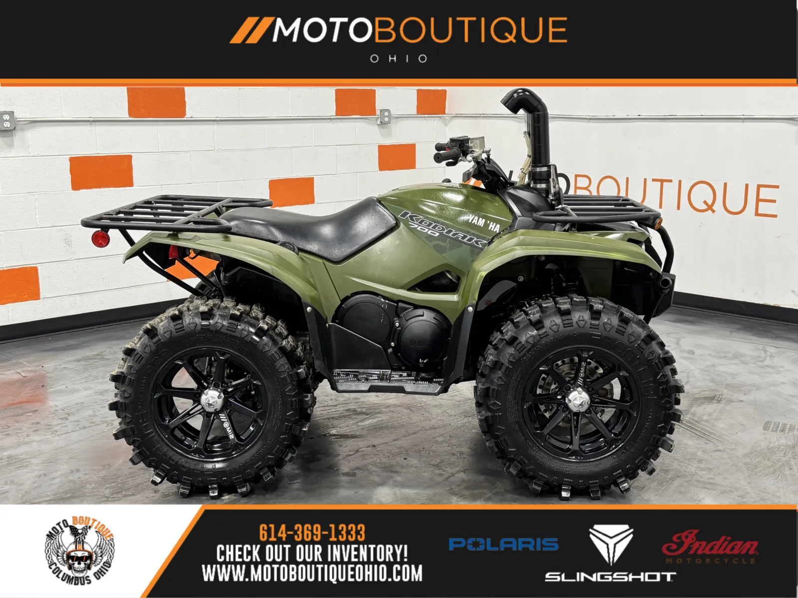Green 2022 YAMAHA KODIAK 700 for sale in Columbus, OH