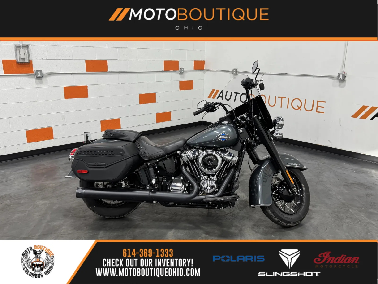 Gray 2025 HARLEY DAVIDSON HERITAGE CLASSIC FLHC for sale in Columbus, OH