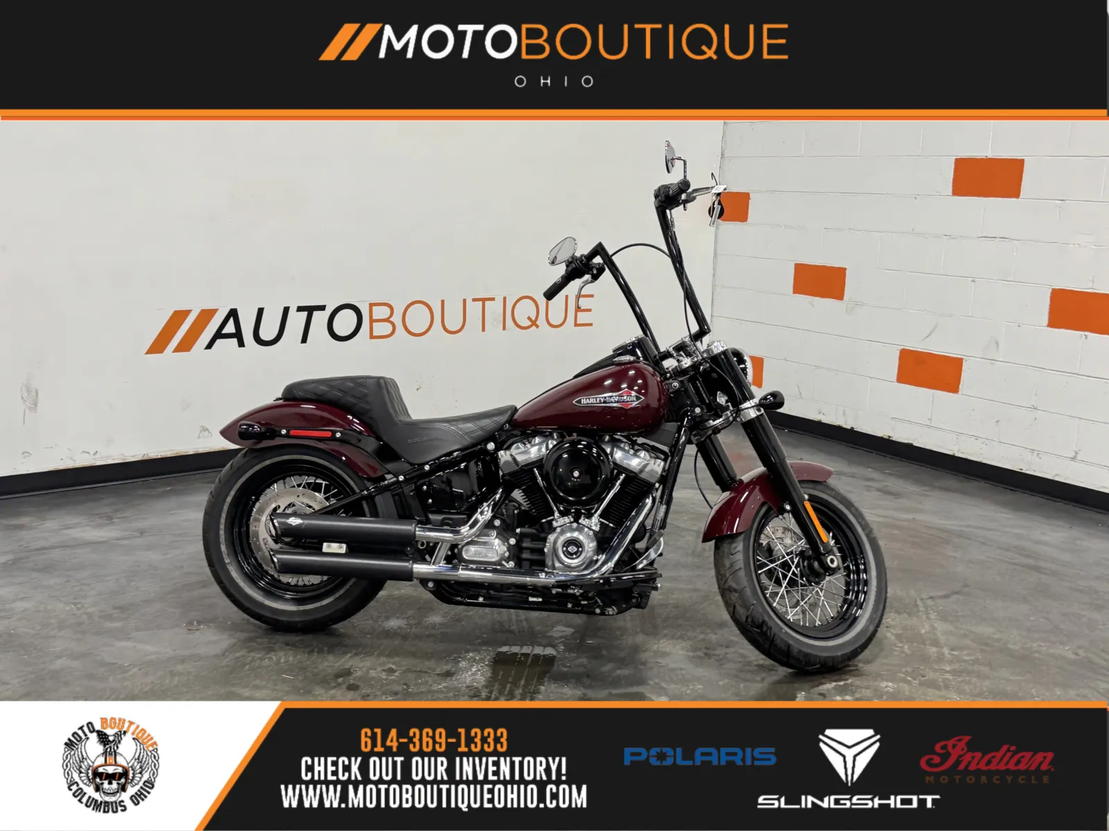 Red 2020 HARLEY DAVIDSON SOFTAIL SLIM FLSL for sale in Columbus, OH