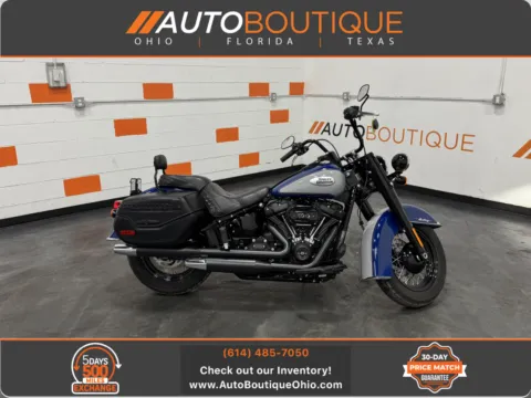 Gray 2023 HARLEY DAVIDSON HERITAGE CLASSIC FLHCS for sale in Columbus, OH