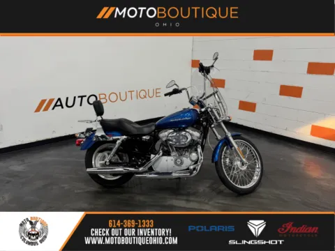 Blue 2006 HARLEY DAVIDSON SPORTSTER XL883C for sale in Columbus, OH