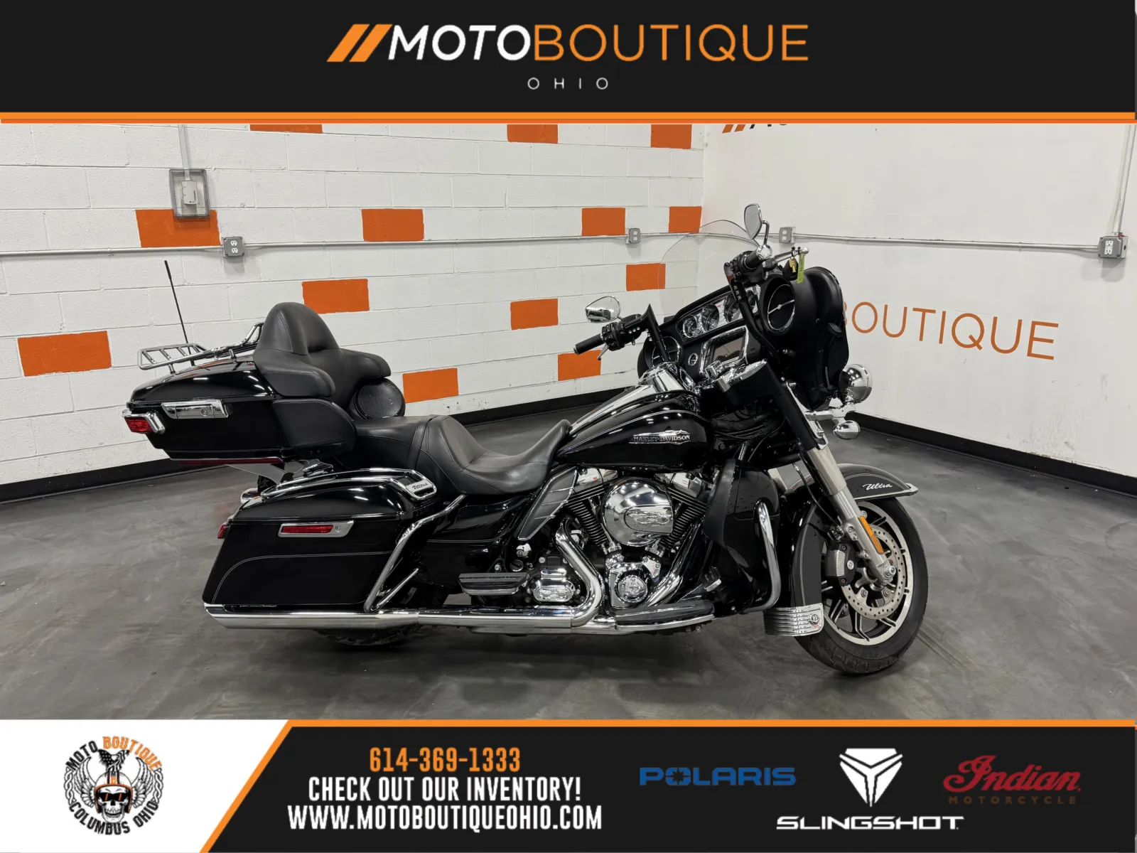 Black 2016 HARLEY DAVIDSON ULTRA CLASSIC LOW FLHTCUL for sale in Columbus, OH