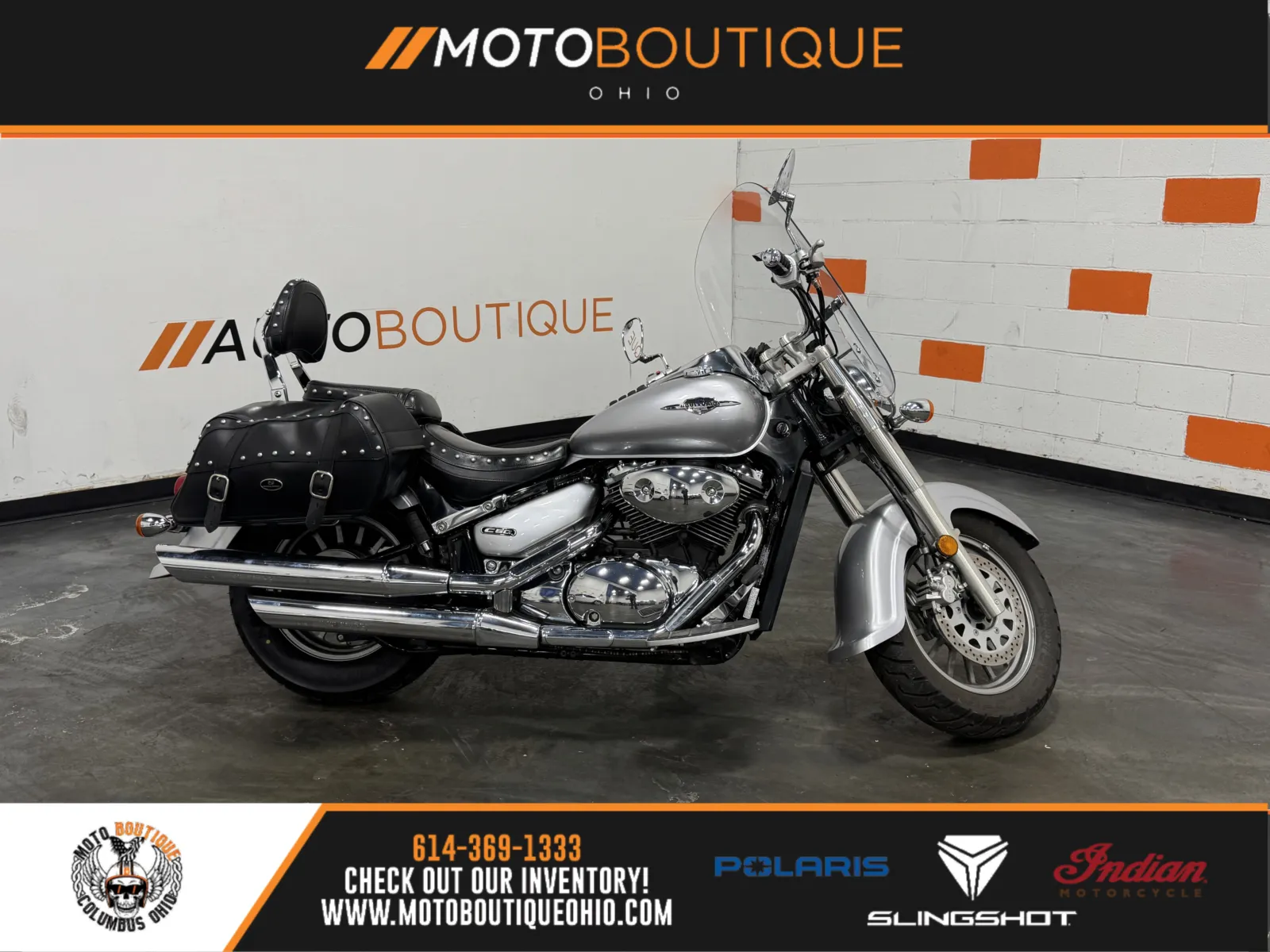 Silver 2008 SUZUKI BOULEVARD C50 for sale in Columbus, OH