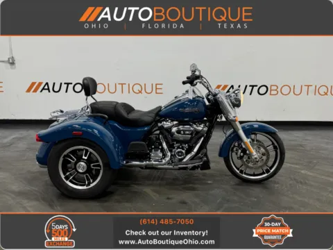 Blue 2021 HARLEY DAVIDSON FREE WHEELER FLRT for sale in Columbus, OH