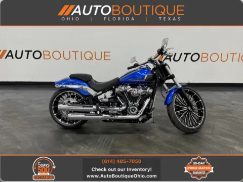 Blue 2024 HARLEY DAVIDSON BREAKOUT FXBR for sale in Columbus, OH