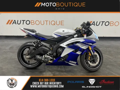 White 2014 YAMAHA YZF- R6 TEAM YAMAHA for sale in Columbus, OH