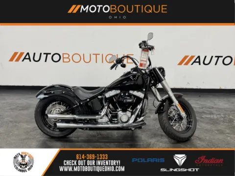 Black 2017 HARLEY DAVIDSON SOFTAIL SLIM FLS for sale in Columbus, OH