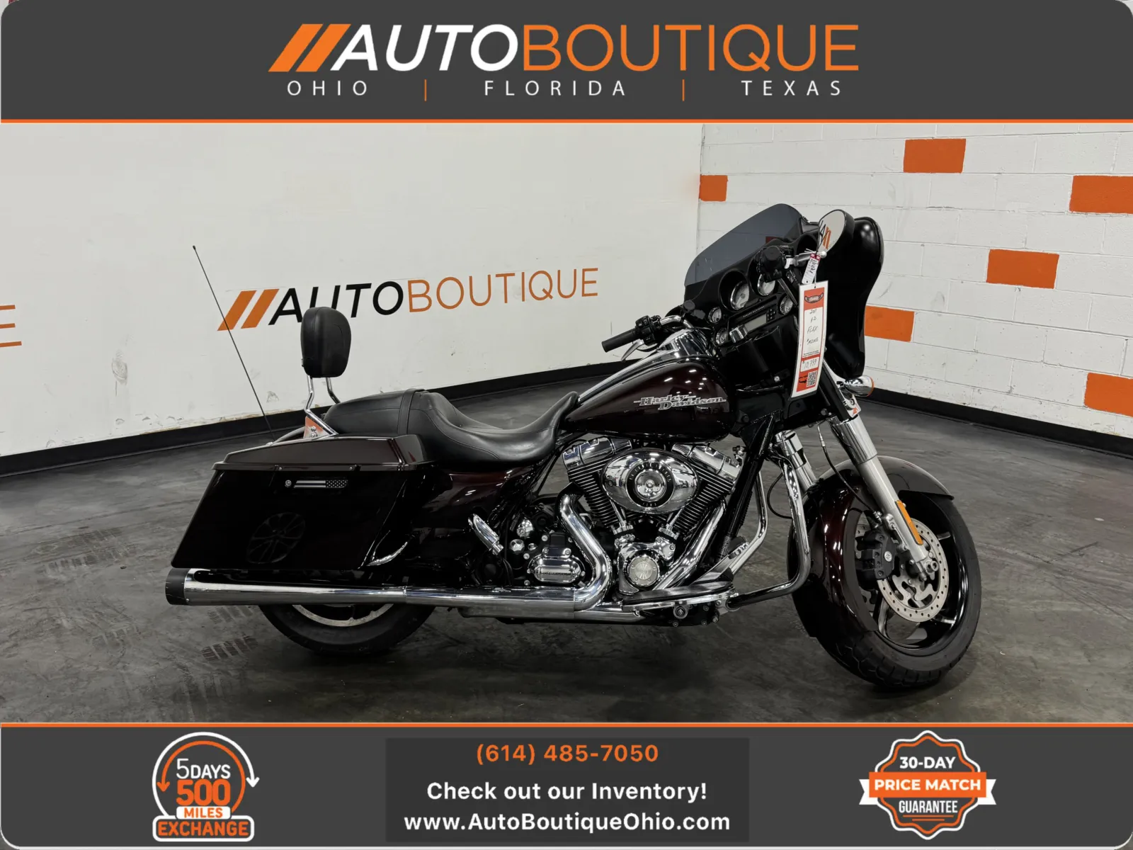 Black 2011 HARLEY DAVIDSON STREET GLIDE FLHX for sale in Columbus, OH