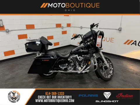 Black 2008 HARLEY DAVIDSON STREET GLIDE FLHX for sale in Columbus, OH