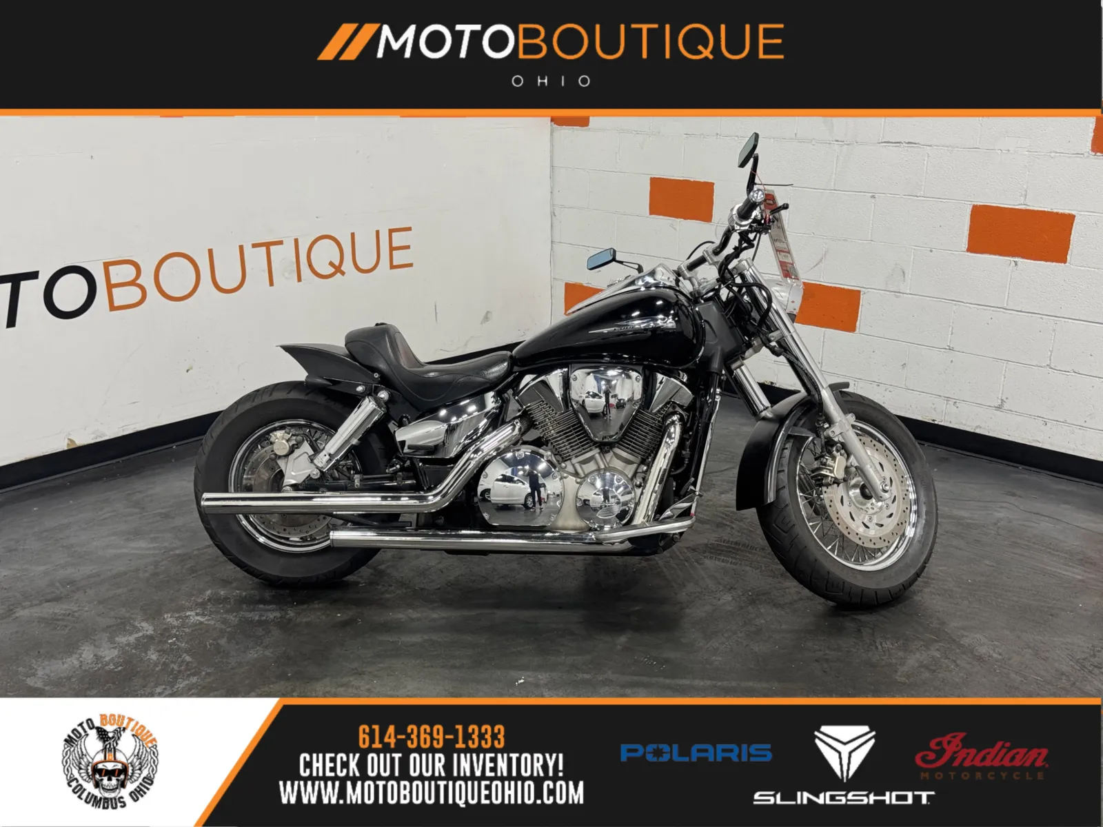 Black 2004 HONDA VTX 1300 S 1300 Retro for sale in Columbus, OH