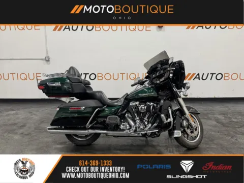 Green 2015 HARLEY DAVIDSON ULTRA LIMITED FLHTK for sale in Columbus, OH