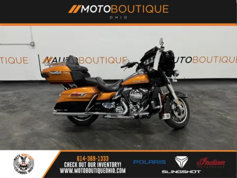 Gold 2014 HARLEY DAVIDSON ULTRA LIMITED FLHTK for sale in Columbus, OH