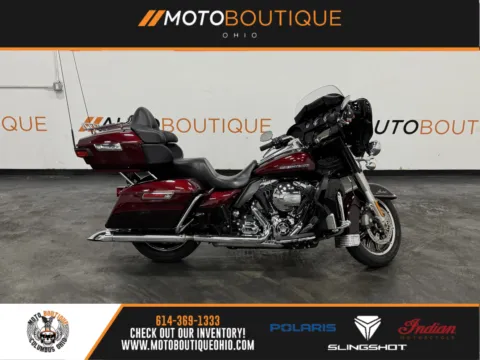 Red 2015 HARLEY DAVIDSON ULTRA LIMITED LOW FLHTKL for sale in Columbus, OH