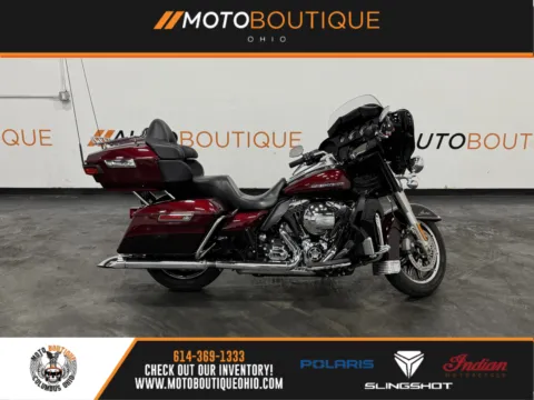 Red 2015 HARLEY DAVIDSON ULTRA LIMITED LOW FLHTKL for sale in Columbus, OH