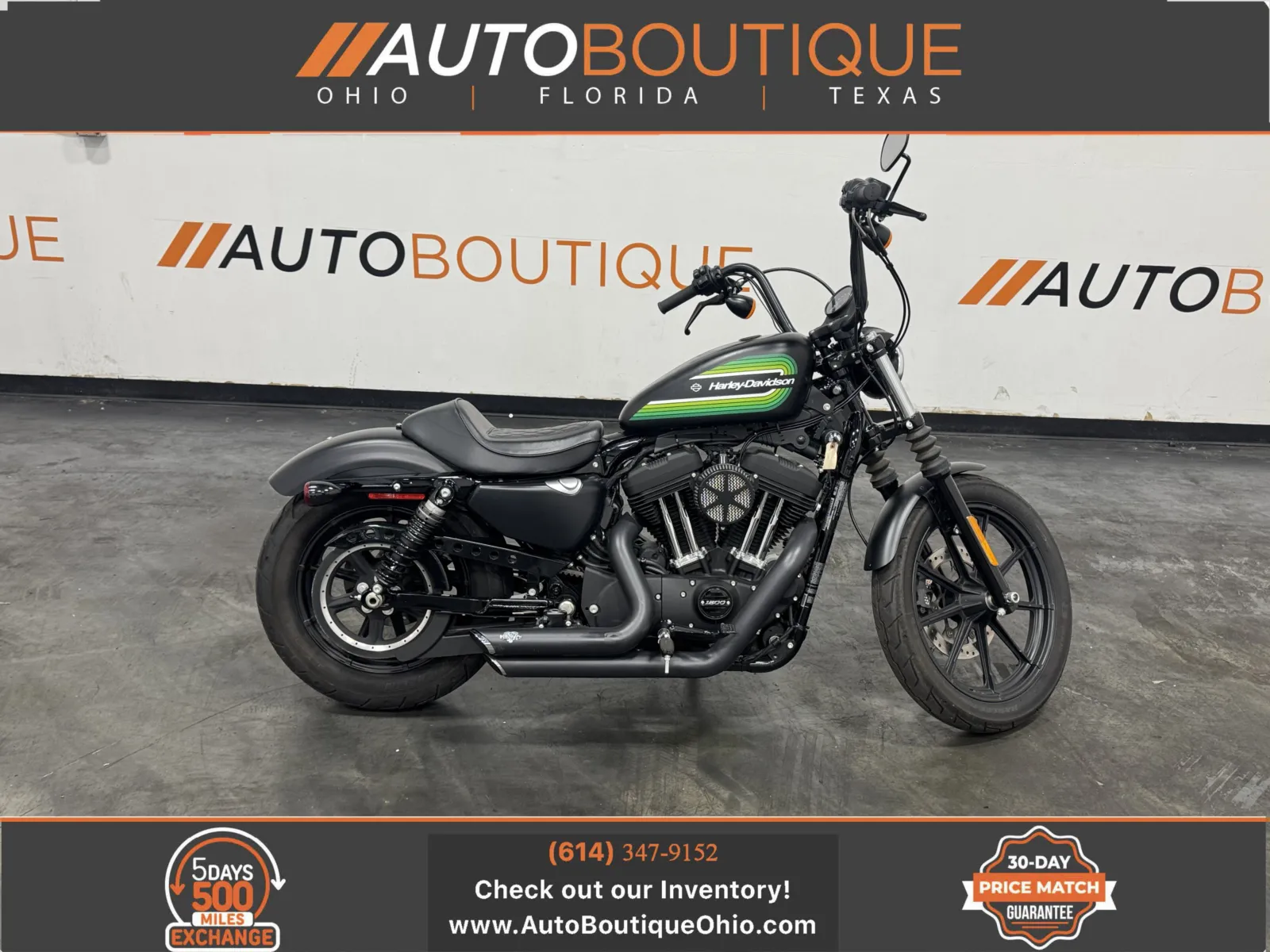 Black 2021 HARLEY DAVIDSON IRON 1200 XL1200NS for sale in Columbus, OH