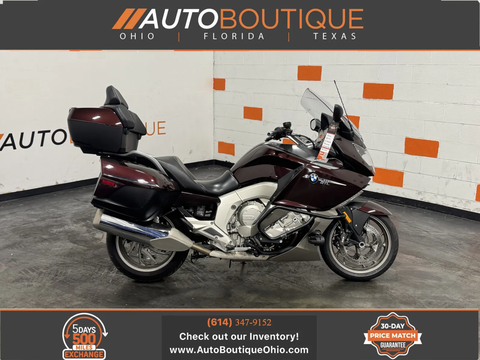 Red 2014 BMW K1600GTL for sale in Columbus, OH