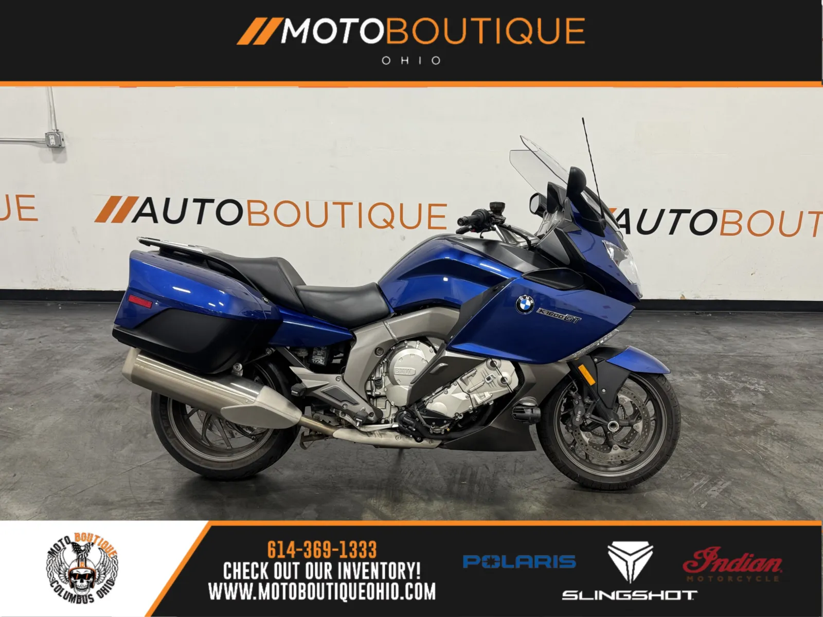 Blue 2014 BMW K1600GT for sale in Columbus, OH