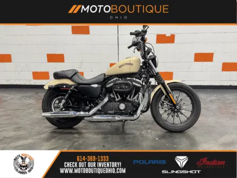 Beige 2014 HARLEY DAVIDSON 883 IRON XL883N for sale in Columbus, OH