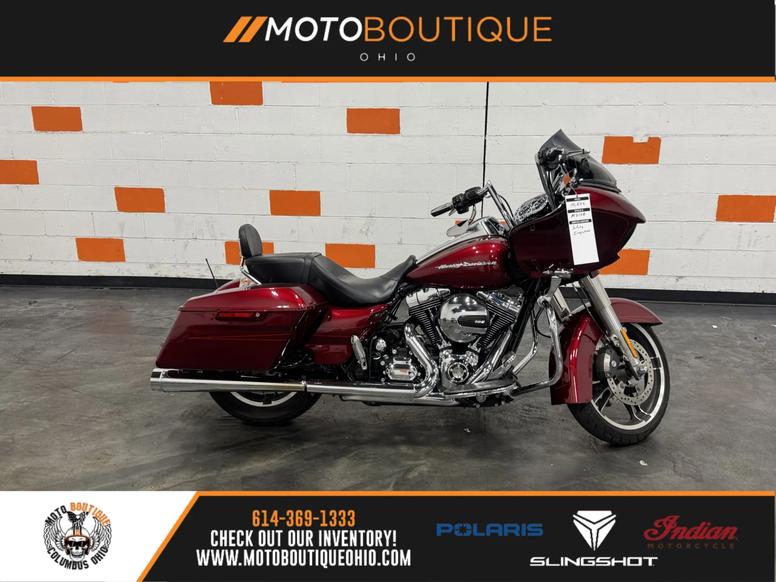 Red 2016 HARLEY DAVIDSON ROAD GLIDE SPECIAL FLTRXS for sale in Columbus, OH