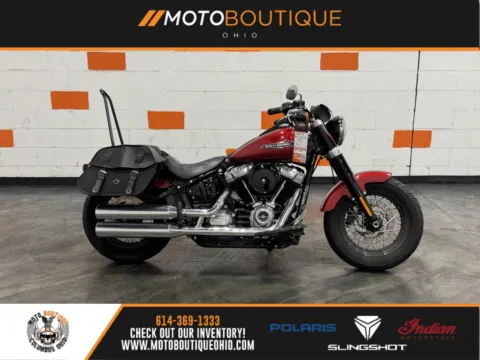 Black 2018 HARLEY DAVIDSON SOFTAIL SLIM FLSL for sale in Columbus, OH