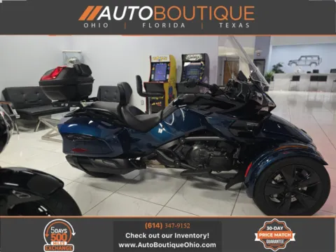 Blue 2023 CAN AM SPYDER F3 LIMITED for sale in Columbus, OH