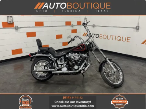 Red 1991 HARLEY DAVIDSON SOFTAIL CUSTOM FXSTC for sale in Columbus, OH