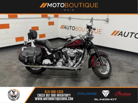 Red 2006 HARLEY DAVIDSON HERITAGE SOFTAIL SPRINGER FLSTCI for sale in Columbus, OH