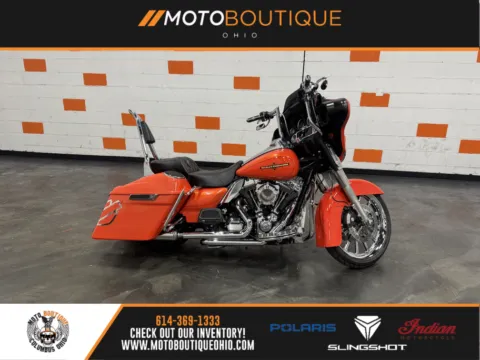 Orange 2012 HARLEY DAVIDSON ULTRA LIMITED FLHTK for sale in Columbus, OH