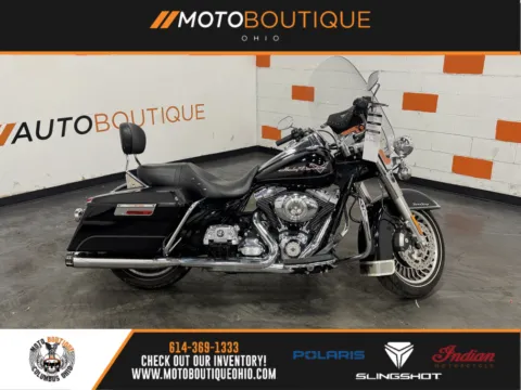 Black 2013 HARLEY DAVIDSON ROAD KING FLHR for sale in Columbus, OH