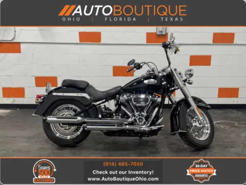 Black 2023 HARLEY DAVIDSON HERITAGE CLASSIC FLHCS for sale in Columbus, OH