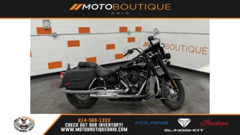 Black 2018 Harley-Davidson Softail Heritage Classic for sale in Columbus, OH