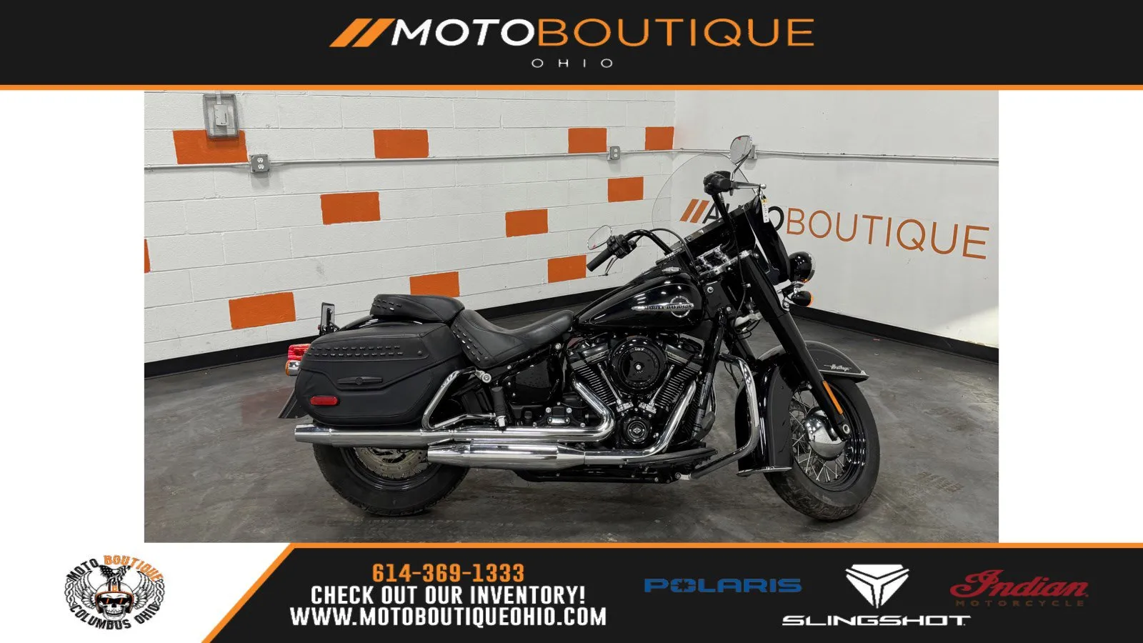 Black 2018 HARLEY DAVIDSON HERITAGE CLASSIC FLHC for sale in Columbus, OH