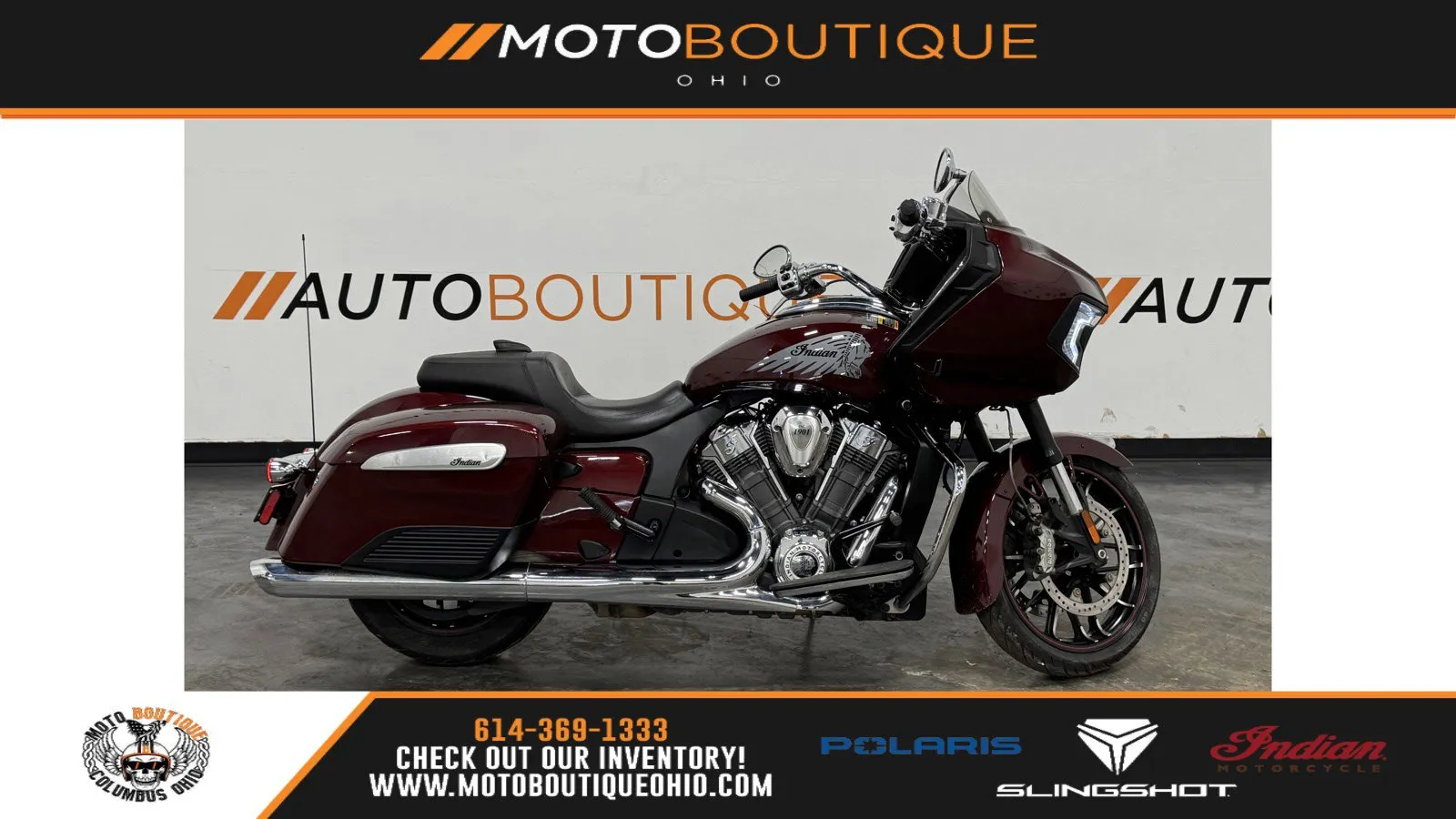 Red 2022 INDIAN CHALLENGER LIMITED for sale in Columbus, OH