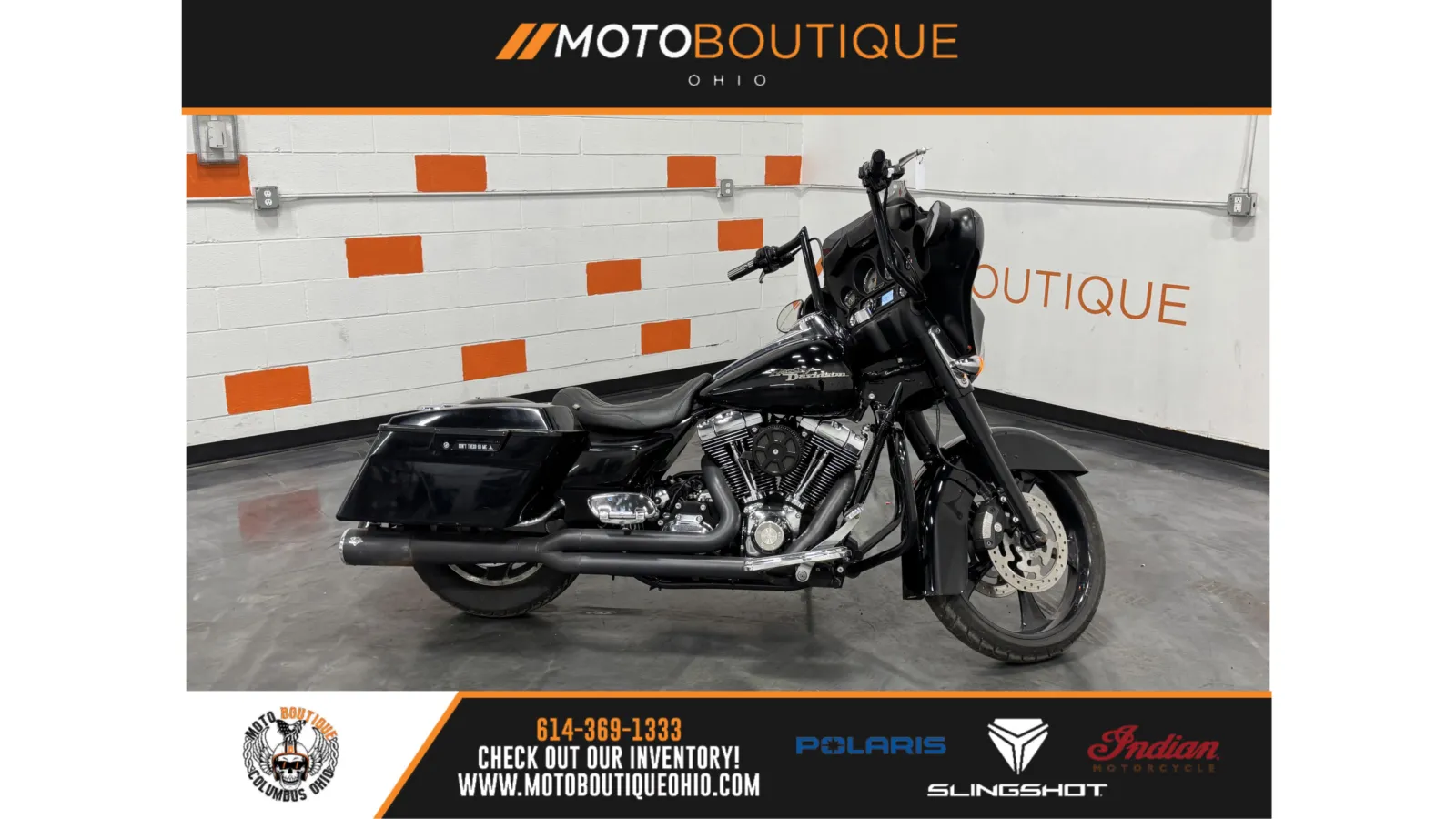 Black 2008 HARLEY DAVIDSON STREET GLIDE FLHX for sale in Columbus, OH